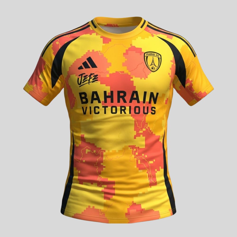 Paris FC maillot foot third 2024/25 Ninho