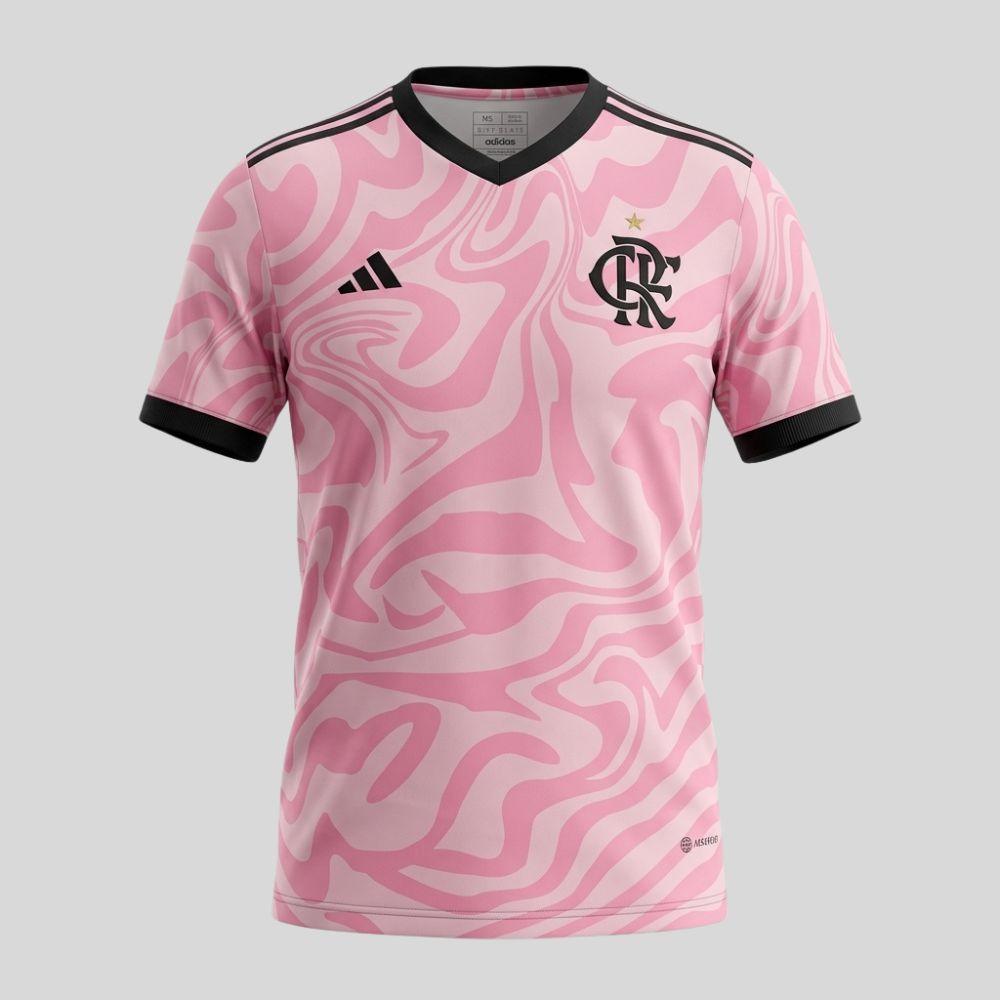 Flamengo Maillot Rose Concept 2023 2024